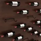 Wall-Mounted Wine Display Holder Wine Support Shelf Stand Wine Bottle