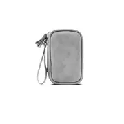 12cm*7.5cm Digital Accessories Storage Bag U Disk Memory Card USB Cable Earphone Organizer Travel Bag