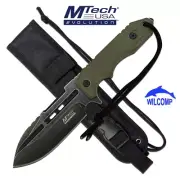 MTech USA EVALUATION Fixed Blade Knife MTE-FIX005-TN