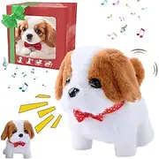 Robot Dog My Realistic Robot PuppyInteractive Puppy Toy That WalksBarksWags TailPlush Pet Dog For Kids AdultsRealistic Robotic Dog Toy Gift That Acts Like A R