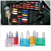 100 X Mixed Color Assorted Car Small Size Blade Fuse Kit 5/7.5/10/15/20/25/30AMP (for: Fiat)