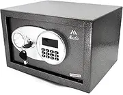 Personal Electronic Steel Safe with Digital Keypad (Batteries Included)