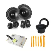 NVX NSP65KIT 200W RMS 6.5" Component Speakers with Accessories