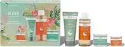 REN Clean Skincare Celebrate Your Skin Set | Limited Edition Gift Set | Christmas Set | Skincare Gift Set | Worth £56