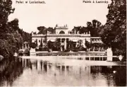 Vintage Postcard Warsaw Poland Warszawa Palac Lazienkach Varsovie Palais
