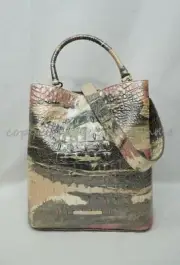 NWT Brahmin Amelia Leather Satchel/Shoulder Bag in Muse Melbourne