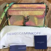NWT Rebecca Minkoff Mini MAC Holographic Crossbody Bag(Rear)
