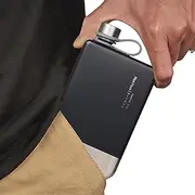 Stainless Steel Flask - Rustproof Multipurpose Camping Water Bottle - Versatile Liquor Canteen for Camping Outdoor Outing Hiking Backpacking
