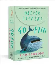 Go Fish: A Card Game by Oliver Jeffers (English) Cards Book