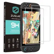 [2 Pack] ZUSLAB Tempered Glass Screen Protector for Nintendo Switch 2 (2025), Scratch Resistant, Bubble-Free, HD Clarity