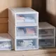 日本天馬 Fits隨選系列22.4寬單層抽屜收納箱 3入