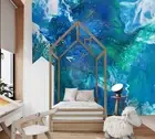 3D Ocean Texture Wallpaper Wall Mural Removable Self-adhesive 61