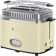 [Russell Hobbs] Retro Toaster Cream