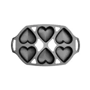 Lodge Cast Iron Heart Mini Cake Pan