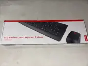 NEW Sealed Lenovo 510 Wireless Combo Keyboard & Mouse Black