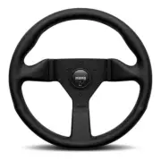 Genuine MOMO Montecarlo Black Leather 320mm Steering Wheel