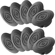 PENIKOKO 10pcs Side Skirt Decorative Flush Mount Hole Plug Replacement Drain Plugs Automotive Replacement Parts Side Skirt Trim Clip Automotive Drain Plugs Cover Black Plastic