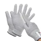 2 Pair Level 5 Protection Cut Resistant Gloves Cutting Gloves, Gray, Small