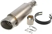 38-51mm Frosting Colour Oblique Tail Refit Exhaust Muffler With Fit For Motorcycle Universal Motorcycle