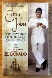 ELTON JOHN—SOMEDAY OUT OF THE BLUE—EL DORADO THEME (2000) CASSETTE SINGLE—NEW