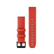 Garmin 010-12901-02 QuickFit 22 mm Laser Red Silicone Replacement Watch Band