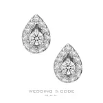 【WEDDING CODE】14K金 15分鑽石耳環 3427(天然鑽石 情人節 禮物 禮盒)