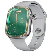 LOKMAT XH018 Smartwatch, 2.04 inch AMOLED Screen, Heart Rate Blood Oxygen Monitoring, GPS Positioning - Silver