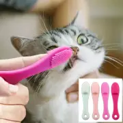 Pet Cleaning Brush Cat Chin Blackhead Dog Teeth Tongue Coating Tears Silicone
