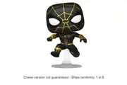 SpiderMan on Black Suit Unmasked US Exclusive Pop! Vinyl