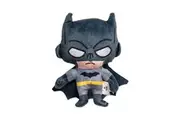 Batman Soft Plush Squeaking Dog Pet Interactive Fun Play Toy 20cm Grey Black
