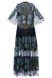 [BIYAN] GAMA DRESS XL BLUE