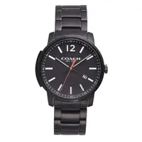 在飛比找momo購物網優惠-【COACH】Bleecker時尚腕錶(黑面x黑鋼/1460