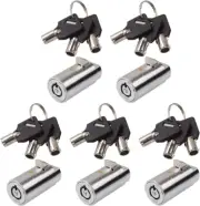 Candy Machine Key, High Security Vending Machine Lock and Key, 5-Pack Sod