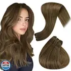 Hetto Weft Hair Extensions Human Hair Balayage Sew in Hair Extensions Real Hu