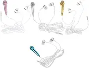 WHAMVOX Mini Microphone Portable Clip Mic Tiny Recording Phone Microphone for Gaming Singing