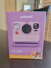 POLAROID NOW GENERATION 2 I-TYPE INSTANT FILM CAMERA PURPLE + 8 INSTANT PHOTOS