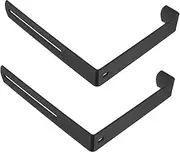 Totority Wall Mounted Flower Pot Bracket Hook Sturdy Planter Hanger for Balcony Garden Reliable Metal Support for Elegant Plant Display Flexible Mounting Options