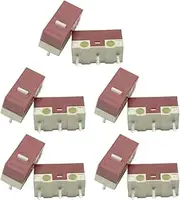 10PCS Noiseless Clicks Mouse Microswitches Mute Button 10M Clicks Microswitch for Quiet Environment