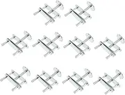 TOPPERFUN 10pcs Spring Water Stopper Clamp Flatjaw Pinchcock for Woodworking Easy to Carry Control Clip