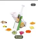 Manual Vegetable Cutter 5 In 1 Food Chopper Safe Not Hurting Your Hands Green