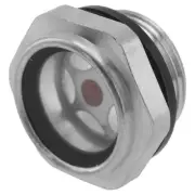 Reliable Aluminum Oil Sight Glass 3/4 NPT Monitoring Oil Levels with Ease