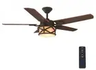 Copley 52 in. Indoor/Outdoor LED Oil Rubbed Bronze Ceiling Fan with Light Kit