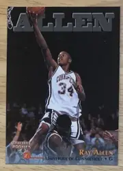 RAY ALLEN, RARE ! 1996 SCORE BOARD ROOKIE CARD