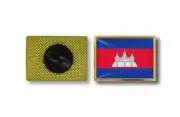 pins pin's flag national badge metal lapel backpack hat button vest cambodia