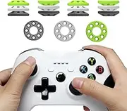 Bshirmay Silicone Precision Rings, Aim Assist Motion Controller Ring Compatible with PS5, PS4, Xbox 360, Xbox One, Xbox Series X/S, Swicth Pro Thumbstick Target Control Rings, Tension Modifier Loop