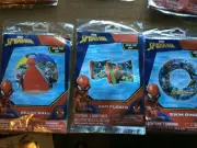 Inflatable Spiderman Beach Ball, Swim Ring and Arm Floats
