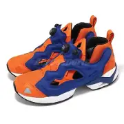 Reebok Instapump Fury 95 Smash Orange Cobalt Blue Men Casual Shoes 100069779