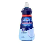 6 x Finish Regular Shinier and Drier Dishewasher Rinse Aid 400 ml