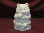 Ceramic Bisque U-Paint Panda Bear Unpainted Ready To Paint Animal