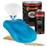 HOT ROD FLATZ Electric Blue Metallic Gallon Kit URETHANE Flat Auto Car Paint Kit